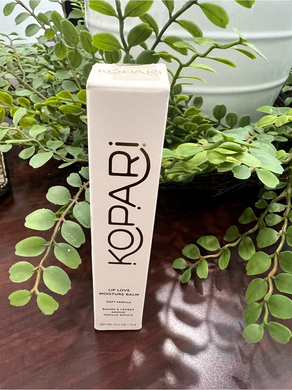 Kopari Soft Vanilla Lip Love Moisture Balm – White